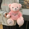 Lovely Teddy Bear Plush Toys Stuffed Cute with Sweater Doll Girls Valentines Gift Kids Baby Christmas Present 240115