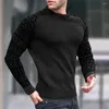Pulls pour hommes Hommes Top Regular Slim Fit T-shirt Thermal Tops Undershirt 1PC Activewear Blouse pour l'automne / hiver Mode confortable