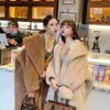 Maxmaras Coat Teddy Bear Womens Cashmere Coats Wool Winter Maxmar alpaca متوسط ​​الطول الصوف دافئ