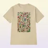 Women039s Tshirt Vintage dzikie kwiat T Shirt Boho Chic Floral Print Women Tshirts Cute Ladies Tops Aesthetic Cottagecore Clot7653200