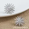 デザイナーのデイビッド・ユマン・ジュエリー・ブレスレット・デイビッドの人気の古典的なひまわりは、模倣ダイヤモンドと星のミニマリストアクセサリーイヤリングでいっぱいの女性のためのイヤリング