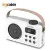 الراديو inscabin p2/p9 محمول DAB/DAB+ FM مكبر صوت رقمي/لاسلكي مع Bluetooth/Dual Allar Clock/TF/USB