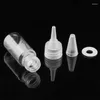 Aufbewahrungsflaschen 5 Stück 10/20/30/50/100 ml Kunststoff-PET-Kleber mit langen Spitzen Deckel Kunstflasche Squeeze Liquid Flux Dispenser Applikatorbehälter