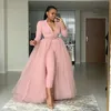 Skirts Long Tulle Overlay Women Overskirt for Jumpsuit Prom Gowns Sweep Train Detachable Skirt Dusty Pink Tutu Elastic Waist Plus Size 21