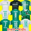 2023 2024 Werder Bremen Özel Futbol Forması Marvin Ördekler Leonardo Bittencourt 125. Yıldönümü 23 24 Friedl Pieper Erkekler Çocuk Futbol Gömlek Tayland Kalitesi