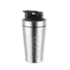 Bottiglia shaker in acciaio inossidabile Bottiglie per miscelazione di proteine in polvere di siero di latte Sport Acqua potabile Tazza Miscelatore sottovuoto Bicchieri 240115