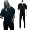 Geralt di Rivia Costume Cosplay Collana Abbigliamento casual Completo Set267C