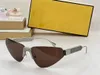 Designer-Sonnenbrille 084V1, Sommermode, für Herren und Damen, High Street, Outdoor-Stil, UV400, Retro-Platte, Acetat, Cateye, Katzenauge, rahmenlos, Beliebtheit, zufällige Box, Kategorie CR-39