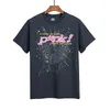 USA Style Little Stars Print Tee Pink Designer T Shirt Spring Summer Casual Fashion Skateboard Men Women Tshirt 24SS 0115