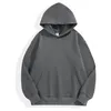 Heren Hoodies Sweatshirts Herfst 500G Capuchon En Fleece Hoodie Aangepaste Mannelijke Retro Paar Werkkleding Gedrukt Logo Drop Delivery Otgow
