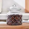 Food Storage Organization Sets Transparent Glass Sealed Jar Food Grade Candy Jar Honey Bottle with Lid Storage Jar 950ml Candy Box Kitchen Storage Suppliesvaiduryd