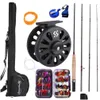 Rod Reel Combo Sougayialng Fly Fishing Set 2 7M 8 86Ft 5 6 et avec accessoires de ligne de sac Lures Box 230809 Drop Delivery Sports Outdoo Dhsvk