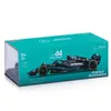 BBURAGO 1 24 W14 TEAM Mercedes-AMG SITER SINGE EDITION #44 HAMILTON ALBOY CAR MODEL Formula Racing Diecast Toy 240115