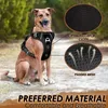 Benepaw No Pull Dog Harness No Choke Easy Control Handle Reflective Pet Harness 2 Leash Clips Adjustable Soft Padded Dog Vest 240115