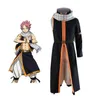 Anime FAIRY TAIL Cosplay Etherious Natsu Dragneel Trajes Cosplay Halloween Carnaval Festa Conjuntos Completos Trajes Lenço Y0903241o