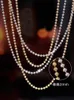 925 Sterling Silver 2mm Necklace Farnlicling Diamond Stain Necklace for Women Men 40cm - 60cm S925 Ball Beads Chain Fit Pendant DIY Jewelry 240115