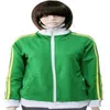 Vocaloid Matrioska IATSUNE MIKU Costume Cosplay Cappotto sportivo Verde2304