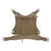 Jaktjackor Taktisk service hund Harness Vest Training Molle Nylon Water-Resistan Militär justerbar K9