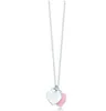 Collana tiffanyjewelry collane argentate a ciondoli femminile gioielli squisiti artigianato logo ufficiale cuore e co -lussuoso collana tiffanyjewelry 969