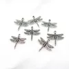 22848 45PCS Legierung Antik Silber Vintage Insekten Libelle Anhänger Charme Modeschmuck Zubehör DIY Part277k