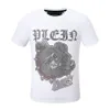 Plein Shirt Style Summer Fashion philipe plein Brand Mens Tops T-shirt Slim Stretch Breathable Phillipe PleinT-shirt 494