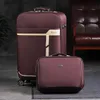 Maletas Nuevo 2024 pulgadas Hombres Mujeres Conjunto de equipaje de viaje Maleta Trolley Marca Bolsa de embarque Bolsa de equipaje rodante sobre ruedas con han Q240115