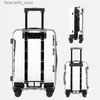 Valigie TRAVEL TALE 20 22 24 26 pollici New Brand Valigia trasparente Spinner Cabina Trolley Bagagli su ruote Q240115