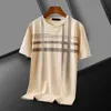 Designer Tide T-shirts Lettre poitrine imprimé laminé à manches courtes High Street Lâche Oversize Casual T-shirt Tops pour hommes et femmes Noir Blanc Court Hommes T-shirts