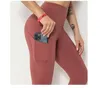 8 couleurs NWT Classial doux Legging nu-sensation athlétique Fitness pantalon femmes extensible taille haute Gym Sport collants 240115