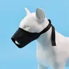 Accessori per abbigliamento per cani Copri bocca Maschera anti morso e abbaio regolabile Forniture per animali Ropa Para Perros