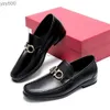 Feragamo Ferra Männer Schuhe Formelle Kleidung Schuh Masculino Leder Echte Elegante Schwarze Anzug Schuhe Designer männer Casual Büro Faulenzer N91E