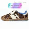 Designer sneaker tonal ity wales bonner vintage trainer sneakers leopardo impressão outsole moda clássico homens ba mulheres sapatos novo estilo vjzf