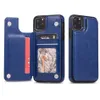 Luksusowy retro PUty skórzany portfel dla iPhone'a 15 14 13 12 11 Pro Max SE X XR XS 8 Plus Samsung S20 Ultra A50 Kick -Stand Multi Card Holder Pokrywa