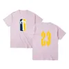 Новый дизайнер Trapstar 23 футболки для мужчин и женщин модная одежда футболка большого размера из 100% хлопка летняя футболка брендовые топы S-xxl размер 3g5l7