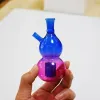 Ganzes Set Glaspfeifen Aschefänger für Bong Shisha Shisha Bunte Kürbisform Percolater Bubbler Brenner mit Tabakschale und Raucher ZZ