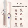 CKEYIN 32mm 38mm Electric Hair Curler for Women Professional Ceramic Curling Iron Justerbar Temperatur Hårstylingverktyg 240115