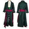 One Piece Roronoa Zoro Cosplay Costume Ubrania Full Set263J