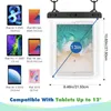 Väskor Universal Waterproof Tablet Case For iPad Samsung Xiaomi Swim Dry Bag Underwater Case Water Proof Bag Telefon Pouch Cover Beach