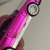 Unboxed Edizione limitata Scala 1/64 Rlc R34 Nissan Skyline Gtr R34 Modello di auto in lega con leggera scheggiatura della vernice 240115