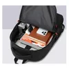 大学生向けのバックパックラップトップ20-35リットルジッパーバッグ大容量の背骨保護学校バッグ