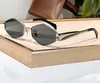 40254 Metal Solglasögon Guldramgrön lins Kvinnor Designer Glasögon Sonnenbrille Kvinnor Shades Sunnies Gafas de Sol UV400 Eyewear With Box