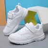 Garçons baskets blanc école course sport Tennis chaussures pour enfants décontracté en cuir quotidien enfants chaussures garçon fille 240115