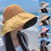 Chapeaux à bord large upf Black Hat Outdoor Women's 50 Rebating Sun Baseball Caps Designs