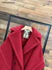 Designer Maxmaras Teddy Bear Manteau Femmes Cachemire Manteaux Laine Hiver 2024 Automnehiver Nouveau Style Étoile Inde Rouge Fourrure Particule Camel Polaire m