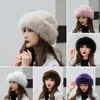 Berets Dome Style Hat For Women Fashionable Solid Color Winter Thicken Warm Soft Plush Stay Cozy Weather