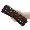 Merry Christmas Pencil Cases Fashion Year Cute Snowflake Pen Box Bags Kids Large Storage School Supplies Gifts Pencilcases