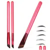 Makeup Brushes Wild Eyebrow Brush Fine Angled Shaper Realistic Eyelash Beauty Tool Eyeliner Cosmetics Drop Delivery Health Tools Acces OT71U