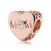 Fit perles 925 argent charme femmes bijoux nouvel amour papa Nan maman soeur meilleurs amis Fvuaw