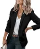 Blazers Women's Suits & Blazers Women Office Wear Long Sleeve Solid Color SingleBreasted Casual Blazer SuitWomen's