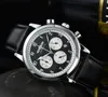 Zeppelin Watches Mens Top Brand Luxury Casual Leather Quartz Men's Watch Business Clock Male Sport Waterproof Date Chronograph 08